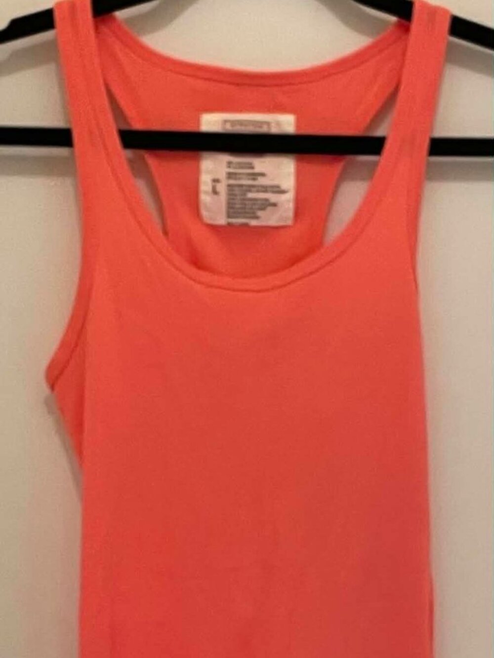 ZENANA Outfitters Women’s Stretch Orange Tank Top, Size L